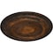 Ekena Millwork Giana Ceiling Medallion (Fits Canopies up to 7 7/8"), Hand-Painted Rust, 32 5/8"OD x 1 1/2"P CM32GIRUS - alternate 2